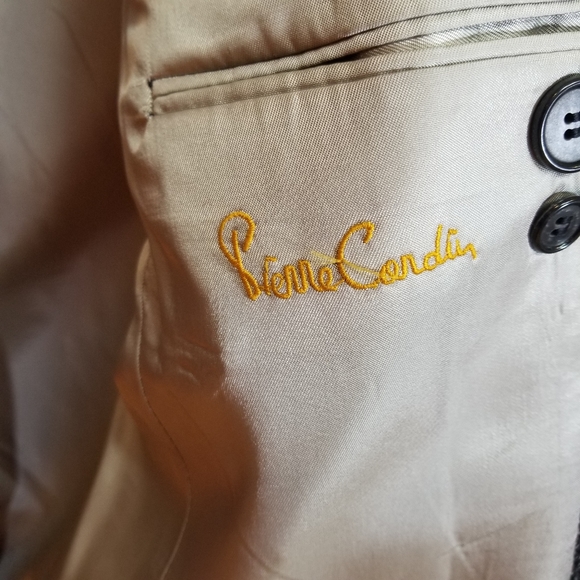 Pierre Cardin Sport Coat Blazer Check 40 R - Picture 12 of 16